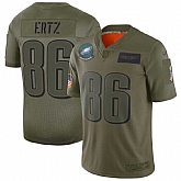 Nike Eagles 86 Zach Ertz 2019 Olive Salute To Service Limited Jersey Dyin,baseball caps,new era cap wholesale,wholesale hats